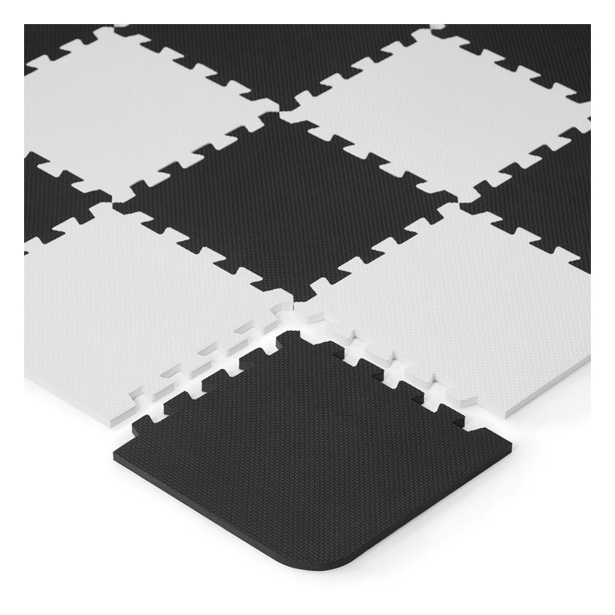 KINDERKRAFT - Foam puzzle LUNO 30pcs black/white