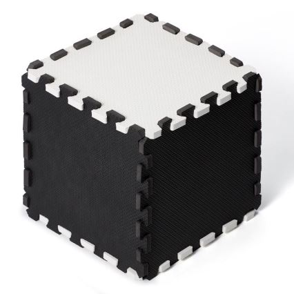 KINDERKRAFT - Foam puzzle LUNO 30pcs black/white