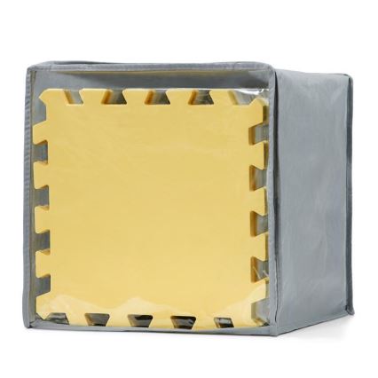 KINDERKRAFT - Foam puzzle LUNO 30pcs grey/yellow