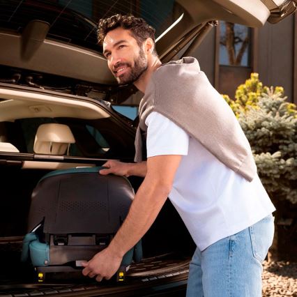 KINDERKRAFT - Foldable Car Seat UNITY 2 i-Size 100-150 cm Dark Blue