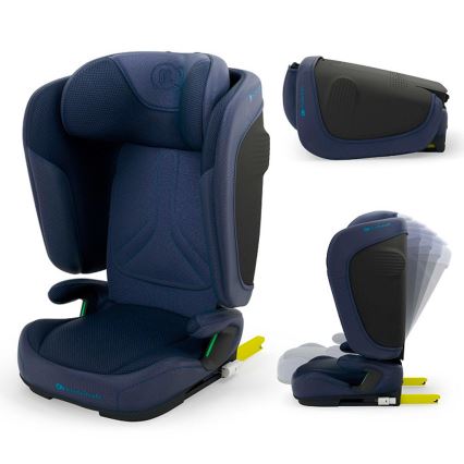 KINDERKRAFT - Foldable Car Seat UNITY 2 i-Size 100-150 cm Dark Blue
