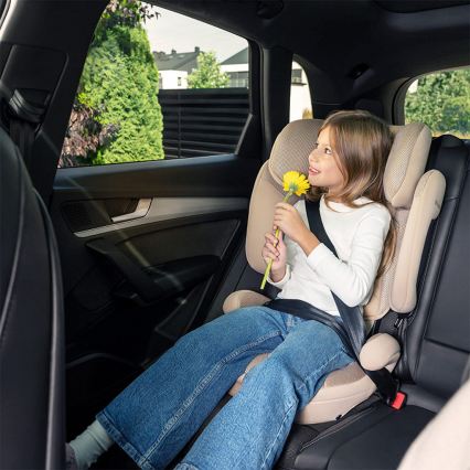 KINDERKRAFT - Foldable child car seat XPAND 2 PRO 100-150 cm beige