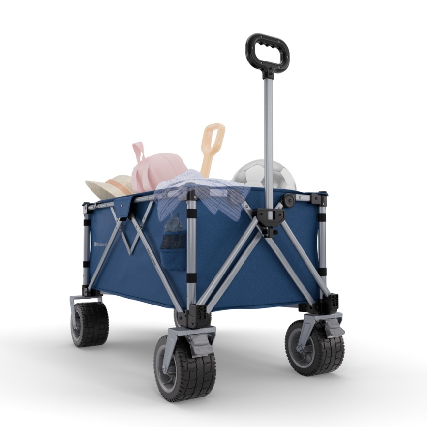KINDERKRAFT - Foldable Transport Wagon WAGON ROLLSTER, Blue