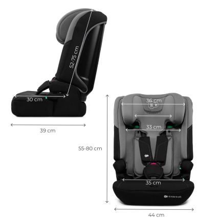 KINDERKRAFT - I-COMFY i-Size Car Seat 76-150 cm grey