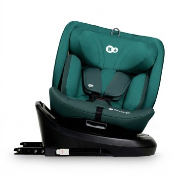 KINDERKRAFT - I-GROW i-Size Car Seat with Rotating Base 40-150 cm, Turquoise