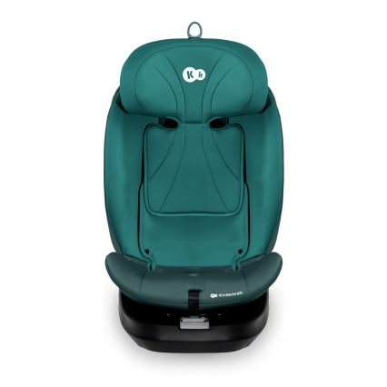 KINDERKRAFT - I-GROW i-Size Car Seat with Rotating Base 40-150 cm, Turquoise