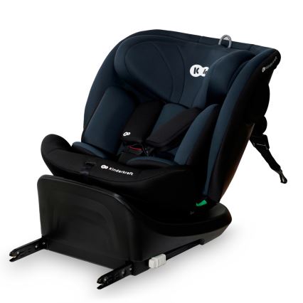 KINDERKRAFT - I-GROW i-Size Child Car Seat with Swivel Base (40-150 cm) Black