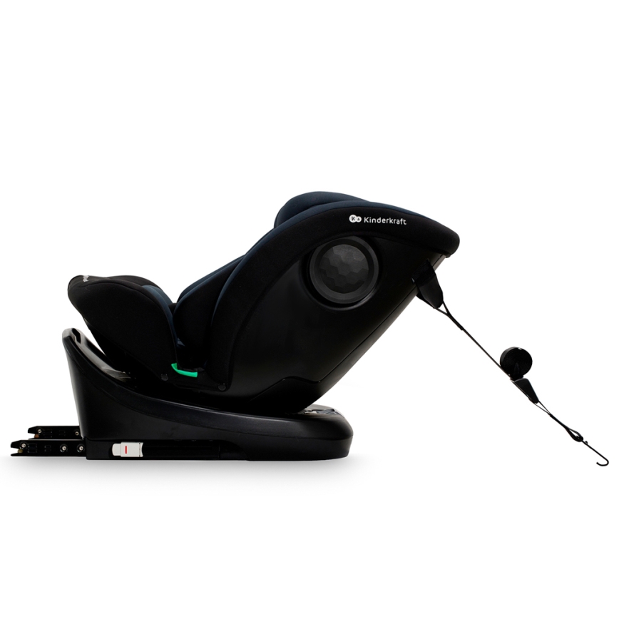 KINDERKRAFT - I-GROW i-Size Child Car Seat with Swivel Base (40-150 cm) Black