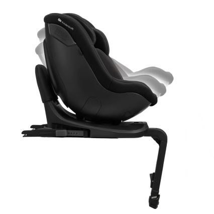 KINDERKRAFT - I-GUARD i-Size Car Seat with Rotating Base, 40-105 cm, Black