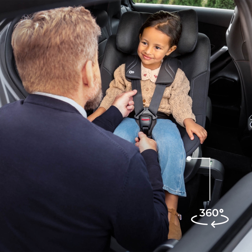 KINDERKRAFT - I-GUARD PRO i-Size Car Seat 61-105 cm Black