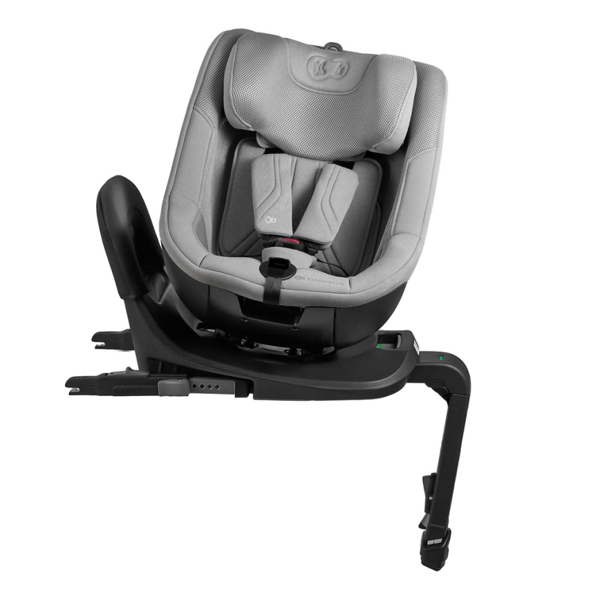 KINDERKRAFT - I-GUARD PRO i-Size Car Seat with Rotating Base 61-105 cm Grey
