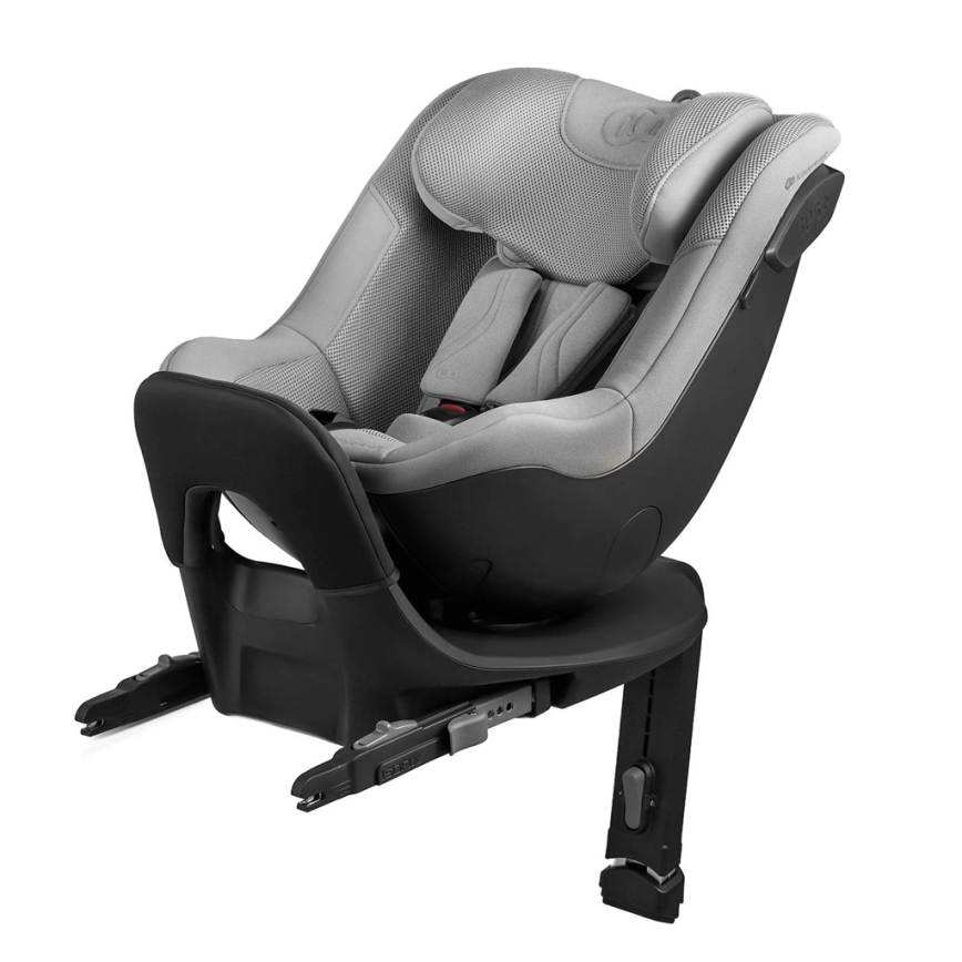 KINDERKRAFT - I-GUARD PRO i-Size Car Seat with Rotating Base 61-105 cm Grey