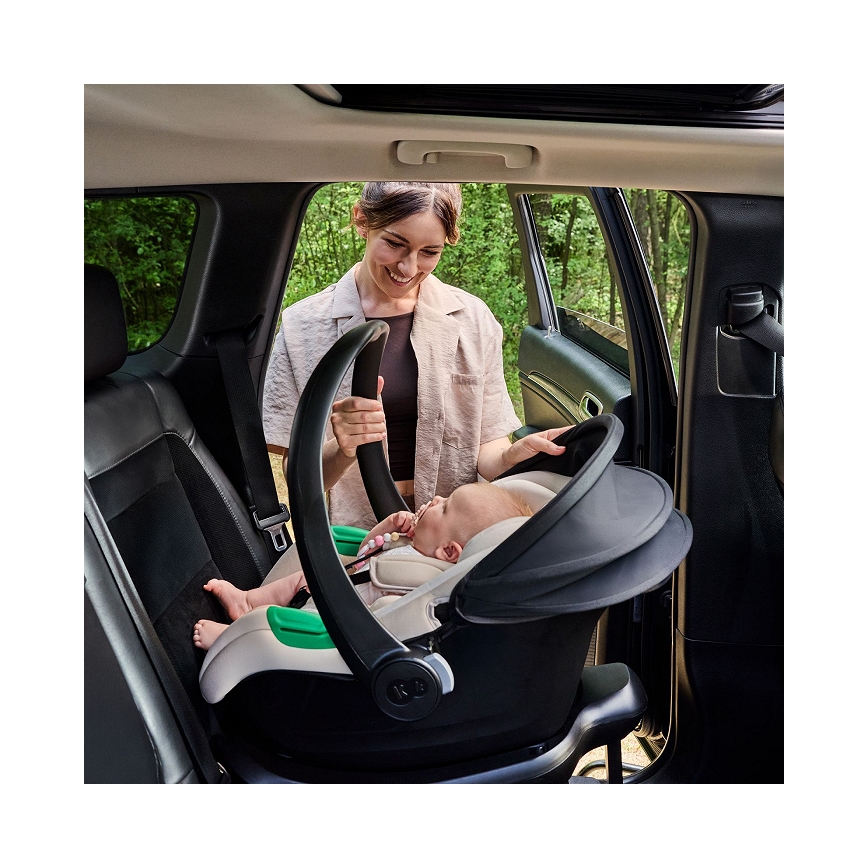 KINDERKRAFT - MINK PRO 2 Car Seat 40-87 cm (0-13 kg) beige