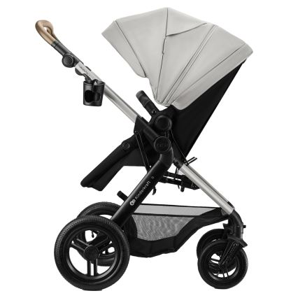 KINDERKRAFT - MOOV 2 XL 3-in-1 Combination Stroller, Air Grey