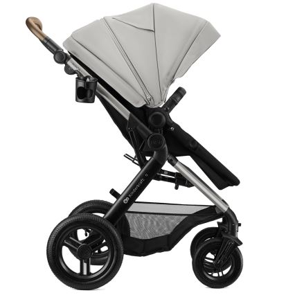 KINDERKRAFT - MOOV 2 XL 3-in-1 Combination Stroller, Air Grey