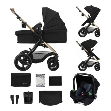 KINDERKRAFT - MOOV 2 XL Air Black 3-in-1 Travel System
