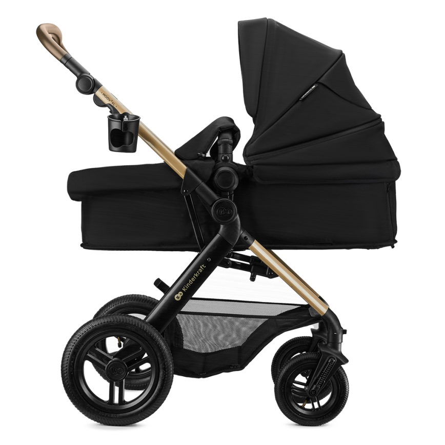 KINDERKRAFT - MOOV 2 XL Air Black 3-in-1 Travel System