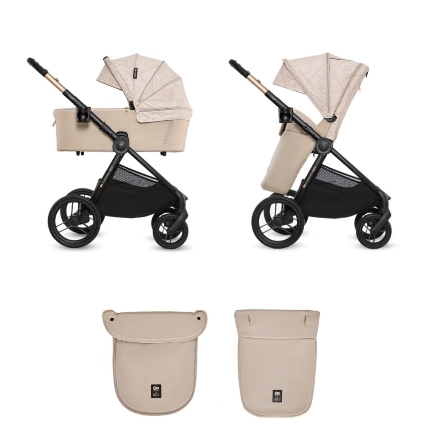 KINDERKRAFT - NEA 2 2-in-1 Combination Stroller Dune Whisper Bizuu