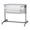KINDERKRAFT - NESTE UP2 Baby Cot, Light Grey