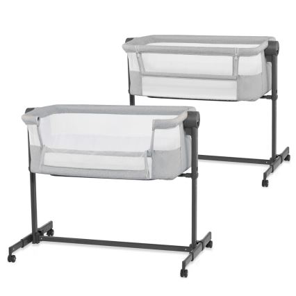 KINDERKRAFT - NESTE UP2 Baby Cot, Light Grey