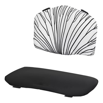 KINDERKRAFT - Padded Insert for ENOCK Child's High Chair, Black/White