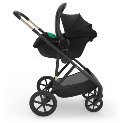 KINDERKRAFT - PRIME 3 3-in-1 Combination Stroller, Venezian Black