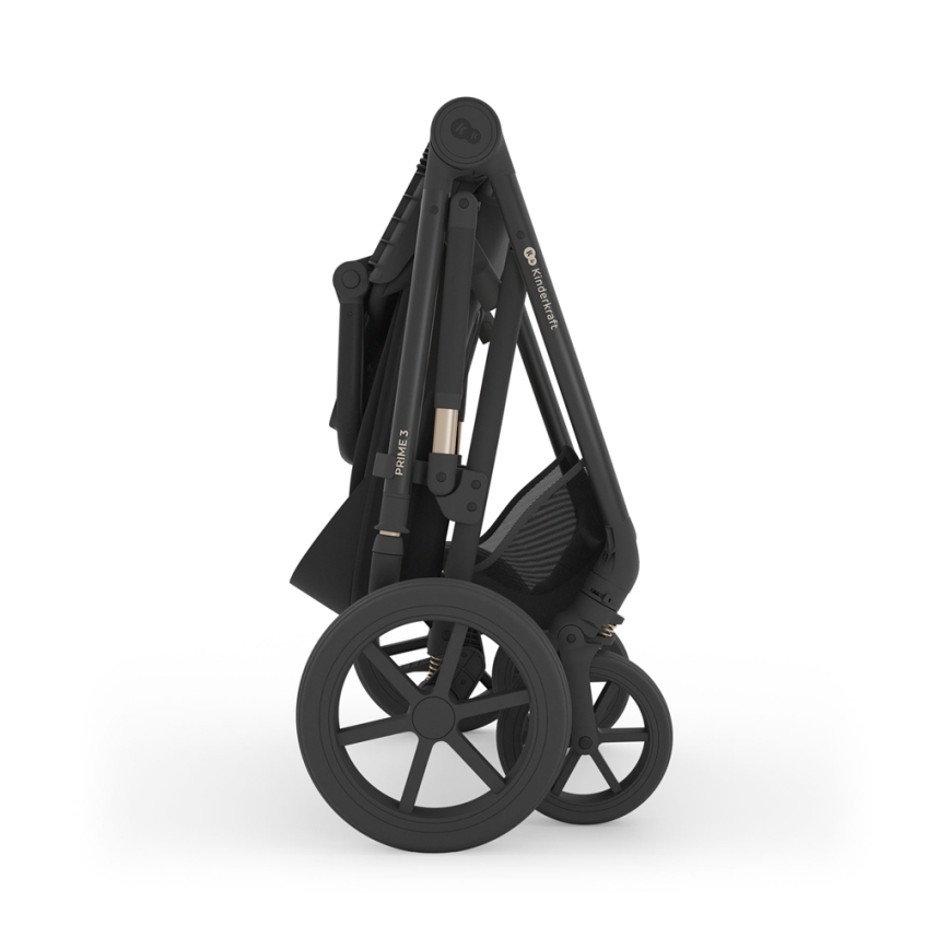 KINDERKRAFT - PRIME 3 3-in-1 Combination Stroller, Venezian Black