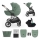 KINDERKRAFT - PRIME 3 3-in-1 Stroller Dark Green