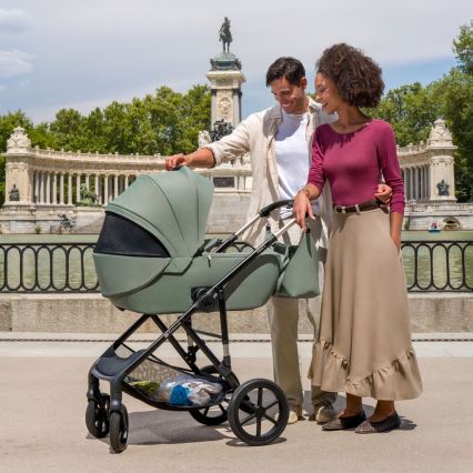 KINDERKRAFT - PRIME 3 3-in-1 Stroller Dark Green