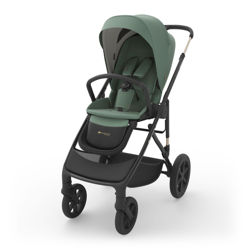 KINDERKRAFT - PRIME 3 3-in-1 Stroller Dark Green
