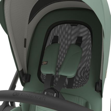 KINDERKRAFT - PRIME 3 3-in-1 Stroller Dark Green