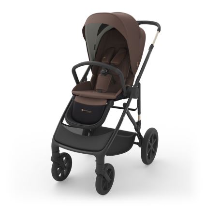 KINDERKRAFT - PRIME 3 Velvet Mocca 3-in-1 Combination Stroller