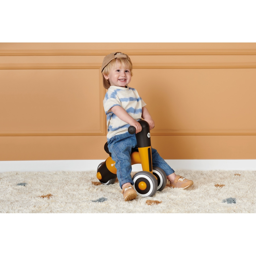KINDERKRAFT - Push bike MINIBI Premium orange/grey