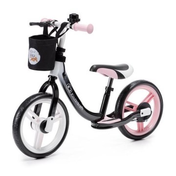 KINDERKRAFT - Push bike SPACE black/pink