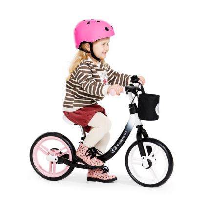 KINDERKRAFT - Push bike SPACE black/pink