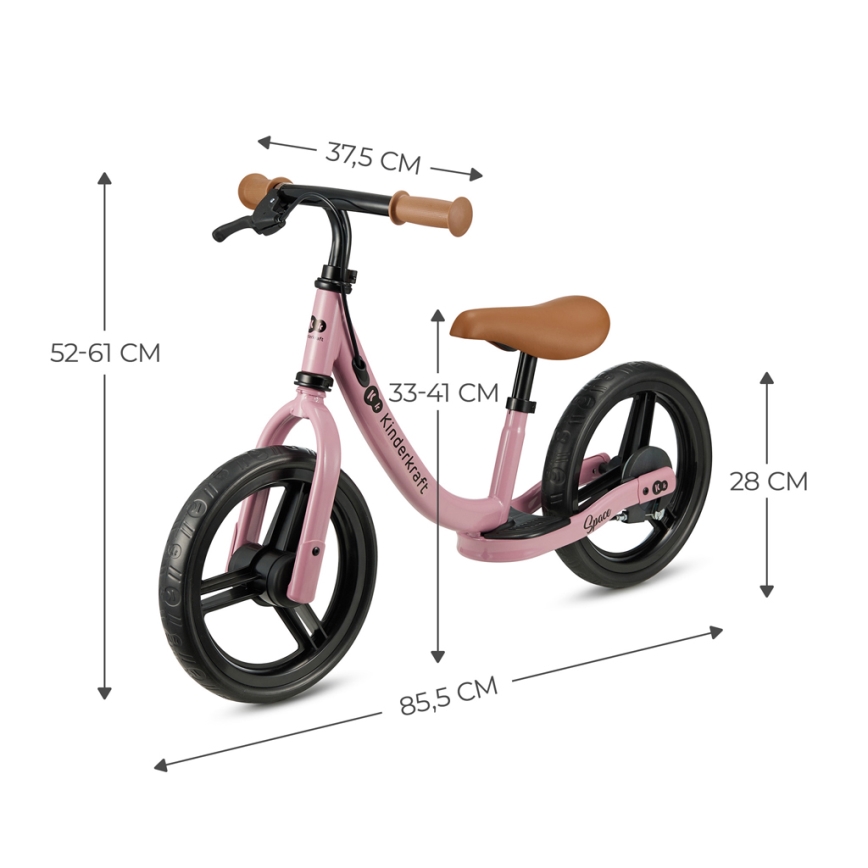 KINDERKRAFT - Push bike SPACE pink