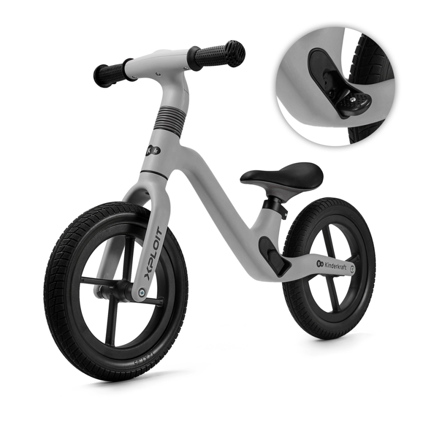 KINDERKRAFT - Push bike XPLOIT Moonstone silver