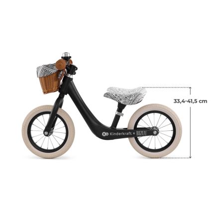 KINDERKRAFT - RAPID 2 Balance Bike Lunar Black Bizuu