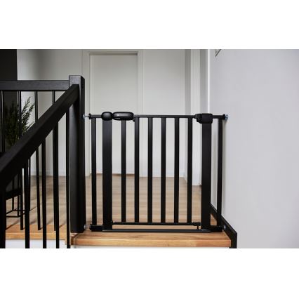 KINDERKRAFT - Safety barrier LOCK&GO 75-103 cm black