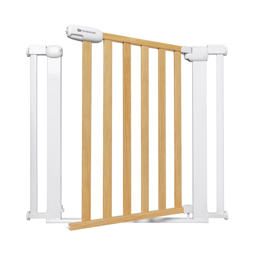 KINDERKRAFT - Safety barrier LOCK&GO 75-103 cm pine