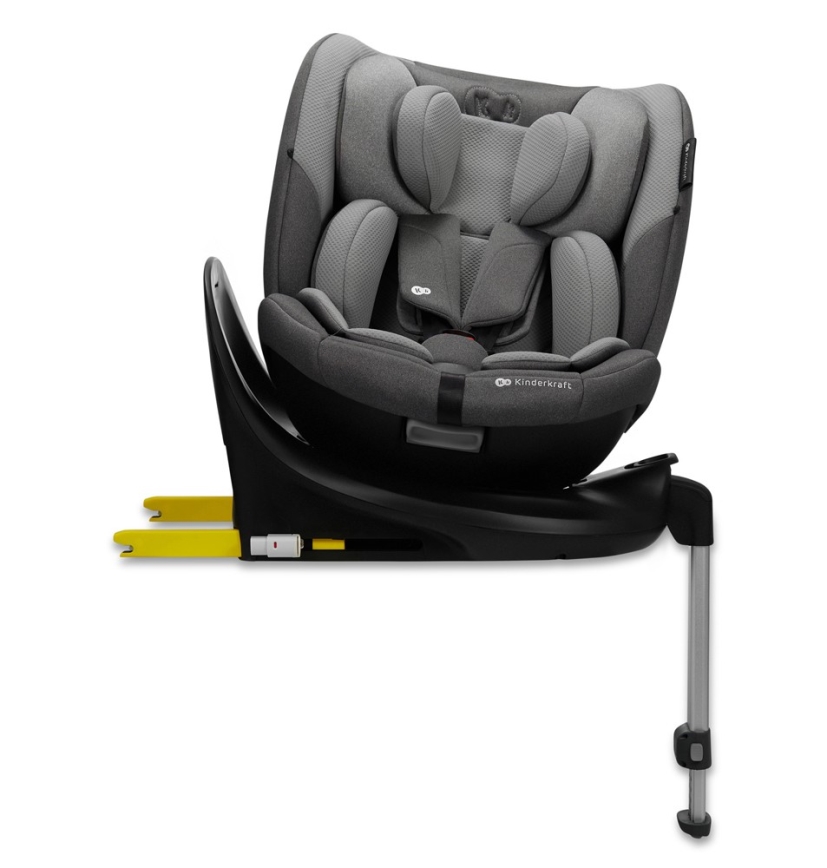 KINDERKRAFT SELECT - Car seat I-FIX (40-150 cm) Cool grey