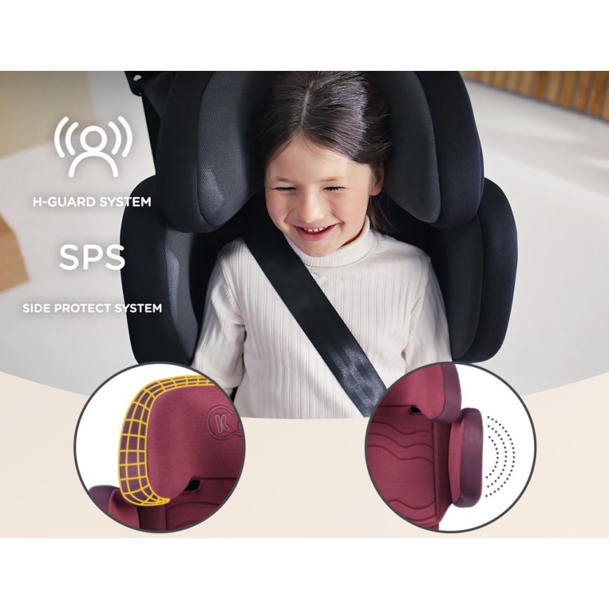 KINDERKRAFT SELECT - Car seat XPAND 2 i-Size (100-150 cm) Premium Cherry pearl