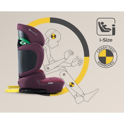 KINDERKRAFT SELECT - Car seat XPAND 2 i-Size (100-150 cm) Premium Cherry pearl