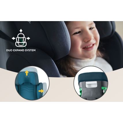 KINDERKRAFT SELECT - Car seat XPAND 2 i-Size (100-150 cm) Premium Harbour blue