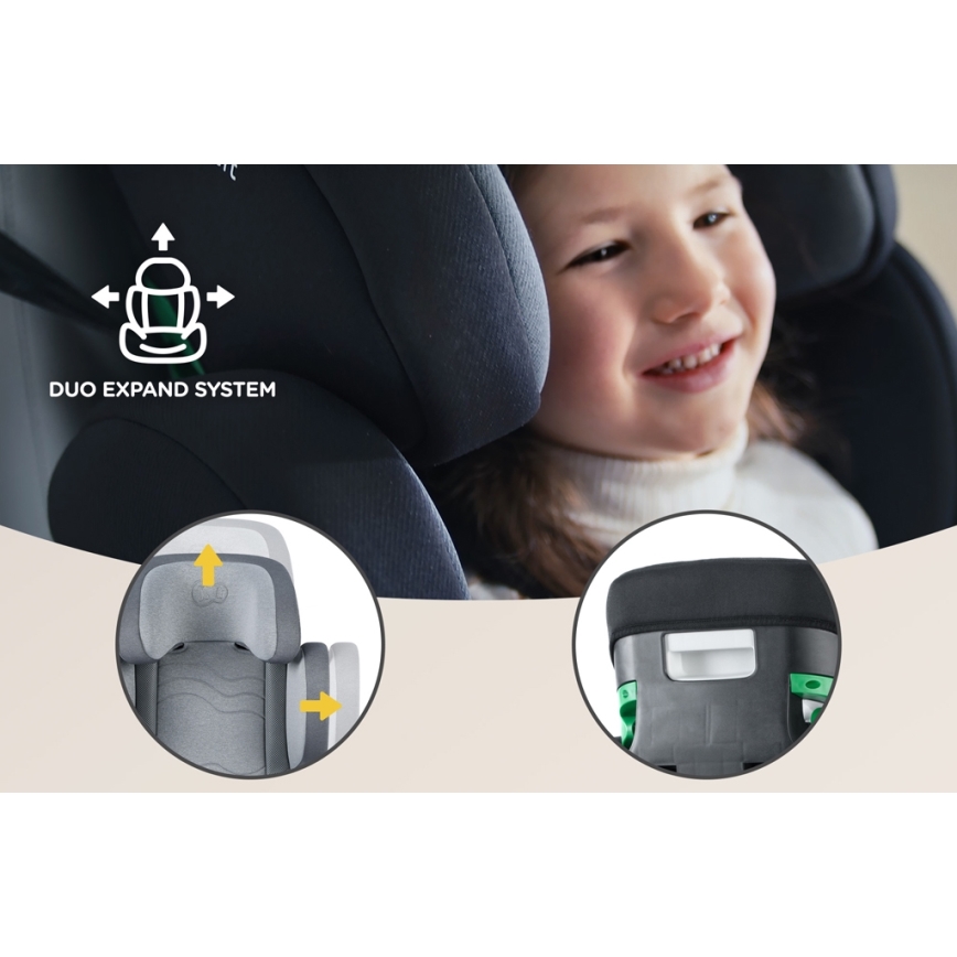 KINDERKRAFT SELECT - Car seat XPAND 2 i-Size (100-150 cm) Premium Rocket grey