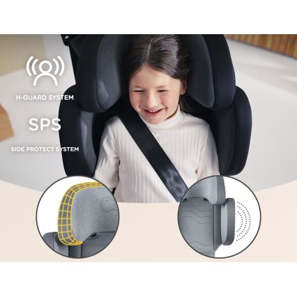 KINDERKRAFT SELECT - Car seat XPAND 2 i-Size (100-150 cm) Premium Rocket grey