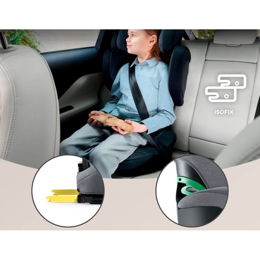 KINDERKRAFT SELECT - Car seat XPAND 2 i-Size (100-150 cm) Premium Rocket grey