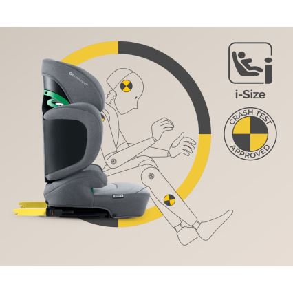 KINDERKRAFT SELECT - Car seat XPAND 2 i-Size (100-150 cm) Premium Rocket grey