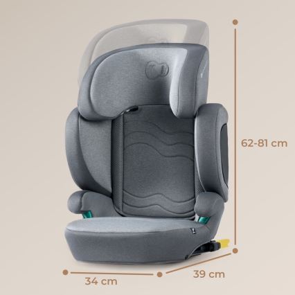 KINDERKRAFT SELECT - Car seat XPAND 2 i-Size (100-150 cm) Premium Rocket grey