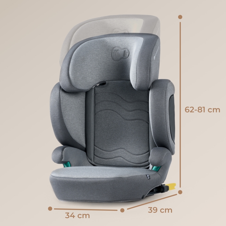 KINDERKRAFT SELECT - Car seat XPAND 2 i-Size (100-150 cm) Premium Rocket grey